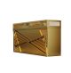 metal reception desk