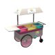 Beautiful Outdoor E-cigarette Trolley | Custom Mobile Commercial Cart