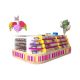 Attractive candies display stand | creative design mall sweet kiosk