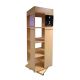 clothing display rack 
retail display tower