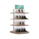 Factory price wooen shoe display stand retail shoe display rack supplier