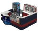 Modern Shopping Mall Protein Kiosk Retail Health Care Products Kiosk Wholesale Counter Booth