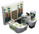 Best Quality Hat Kiosk High-end Mall Hats Display Counter Retails Booth