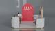 Shampoo Pop-Up Booth Design Retail Shampoo Kiosk Mall Inside Counter