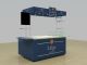 Outdoor waffles cart | stainless steel food stand