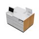 2 Person Reception Desk with Wooden Style in Pharmacy Store for Sale