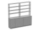 stainless steel counter