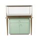 Custom Jewelry Display Counters Soft‑green Jewel Displays for Sale
