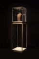 Jewelry pedestral Display Case stainless-steel showcase jewelry store for sale