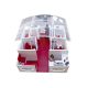 Functional smile lounge teeth whitening kiosk dental care booth used in mall