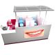 Attractive teeth whitening kiosk | mall teeth care stand 