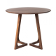 Custom Hotel Furniture Leisure Coffee Table Wood Dinner Round Wood Dining Room Table