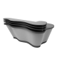 Special Wave Shape Reception Desk Design Organic Front Table For Sale