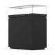 Hot quality accessory jewelry glass display showcase for shopping store