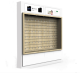White Cellphone Accessories Display Cabinet Mobile Phone Display Shelf