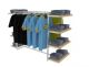 Fashion Men Clothes Shop Display Rack Retail Garment Display Shelf