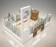 Modern Sunglasses Kiosk Mall Retail Wooden Optical Showcase Spectacle Display Counter