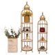 Creative Birdcage Shaped Women's Shoes Display Rack Shoes Display Stand