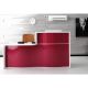 Charming Red Office Reception Desk Creative Red Front Desk For Sale