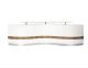 wavy receptionist desk