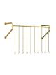High-end Clothing Wall Mounted Display Rack Special Clothes Shop Interior Display Shelf Design