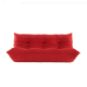 Modern home furniture  fabric sofa Nordic living room couch light luxury leather sponge sofa.
