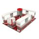 Mall used sunglass kiosk design shop-in-shop retail stands and display station for indoor