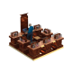 Retro style perfume display cabinet | special design perfume kiosk