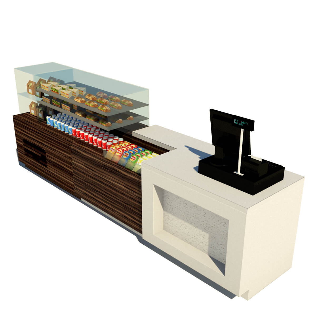 food bar counter