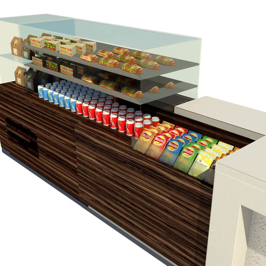 food bar counter