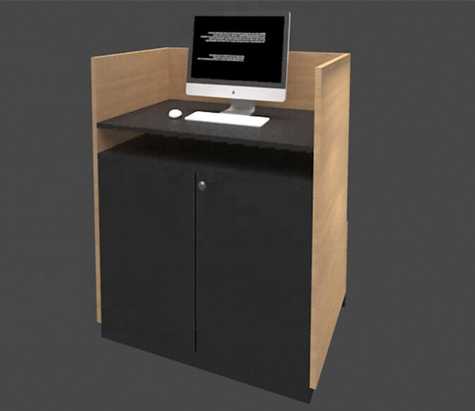 reception desk