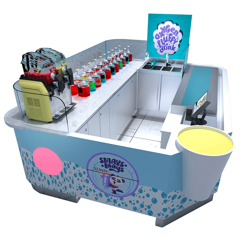anti-display ice cream kiosk