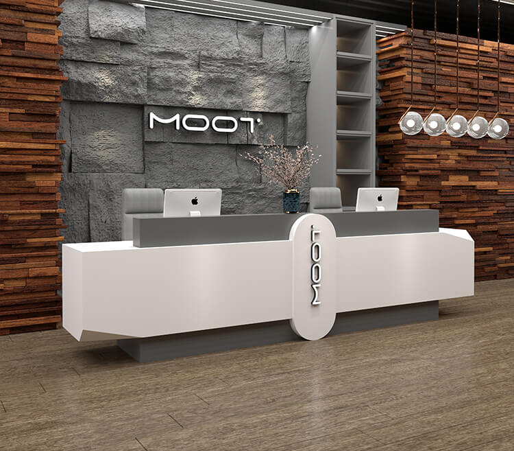 ant display reception desk