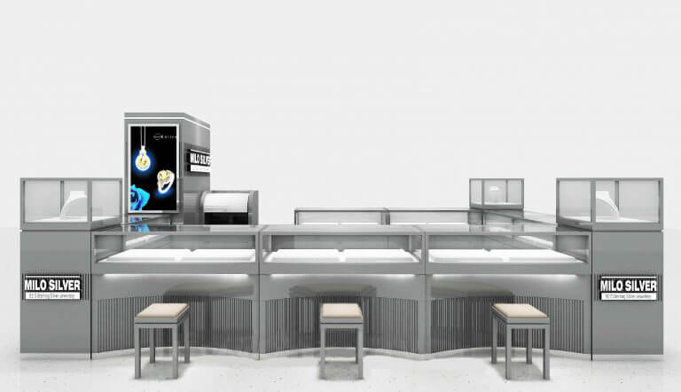 jewelry display kiosk