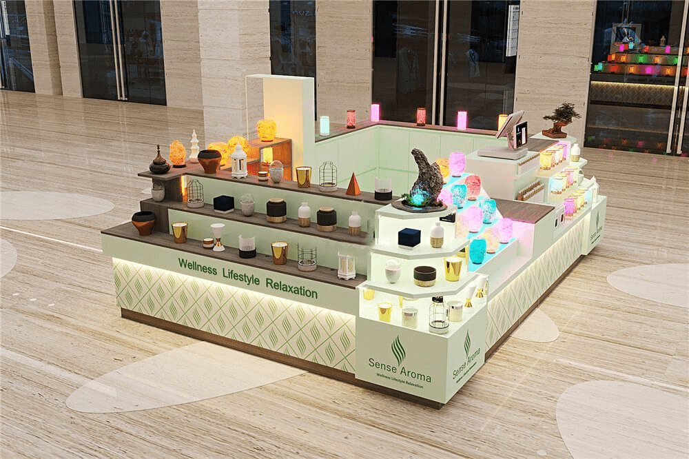 mall gift kiosk design
