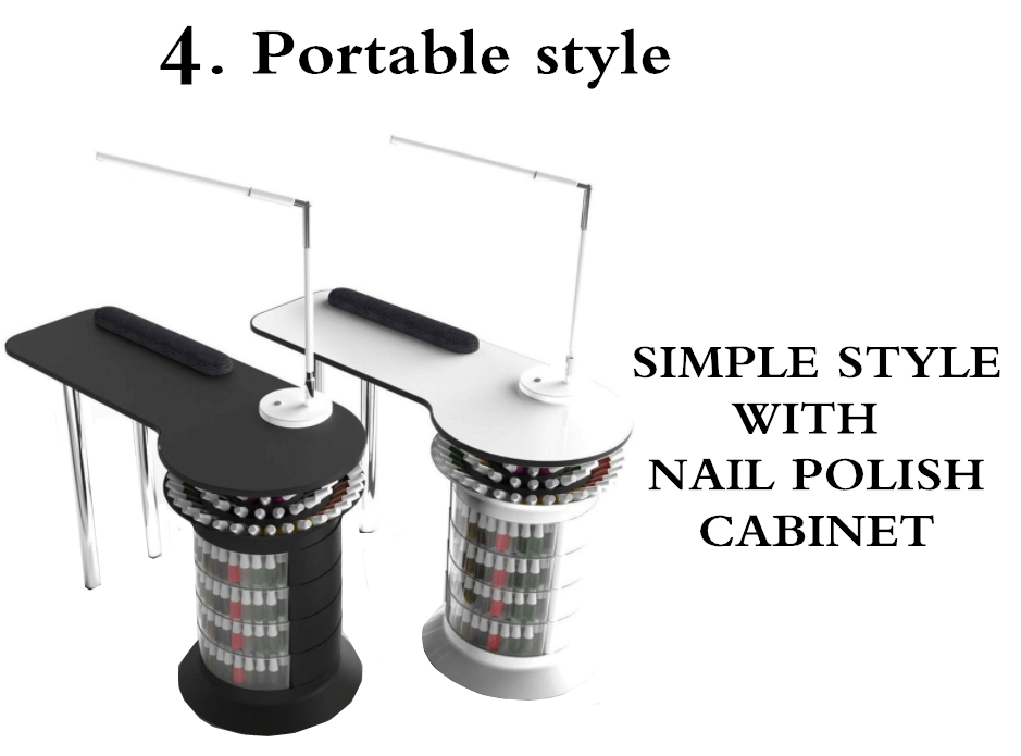 portable nail table