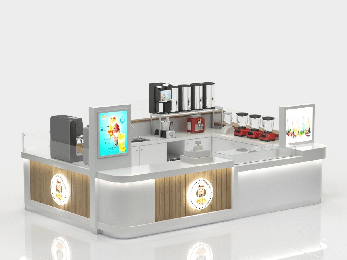 milk tea counter