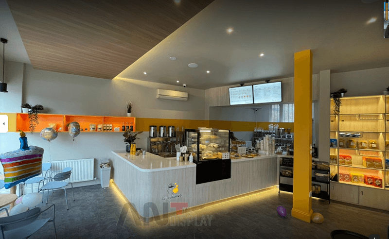 custom milk tea shop