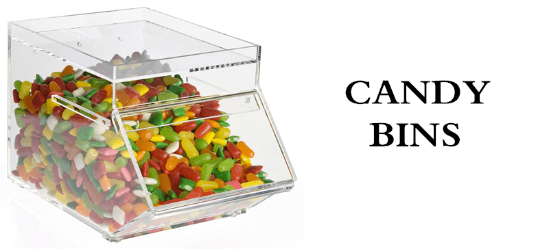 candy bins