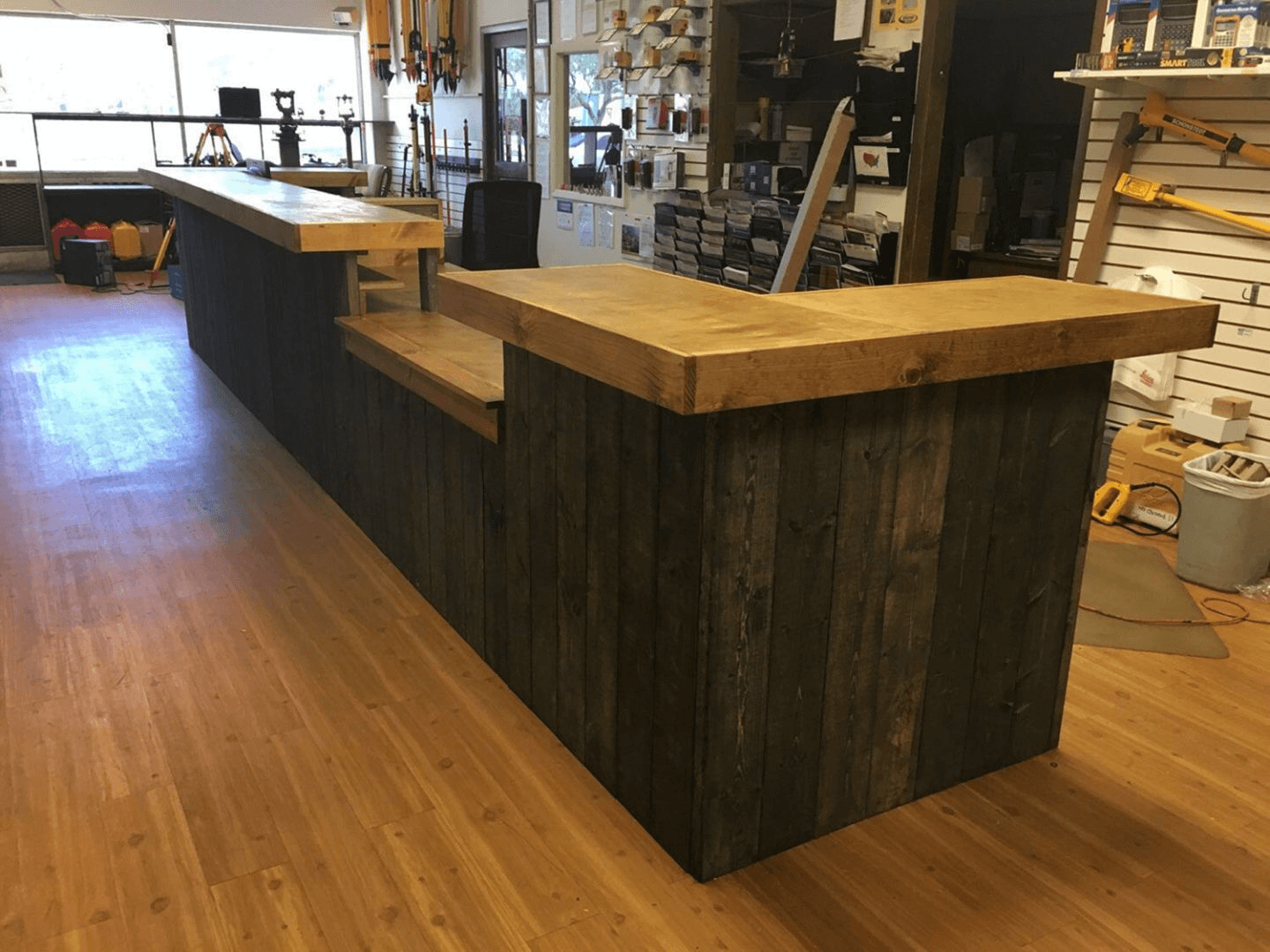 retail cashier table
