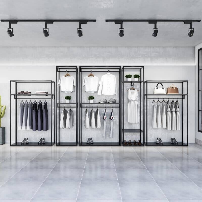 metal display rack