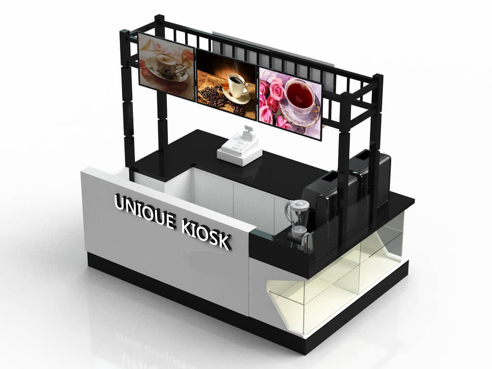 mall coffee kiosk