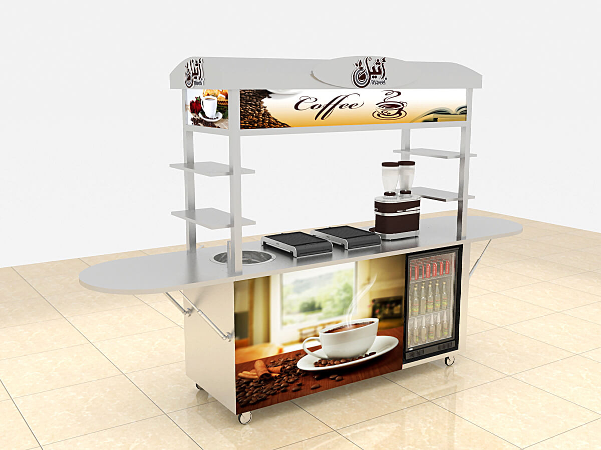 stainless steel cart