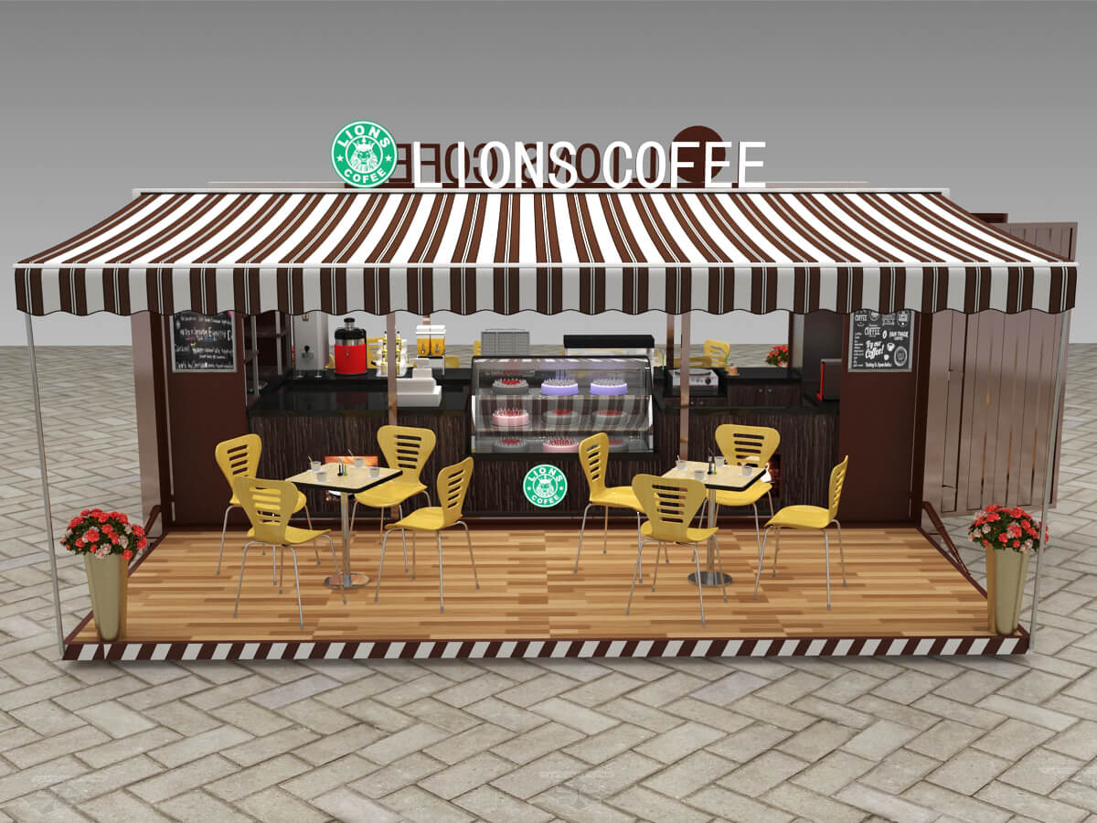 20ft container shop