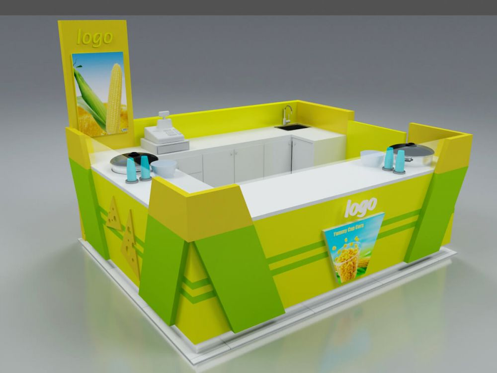 corn display cabinet