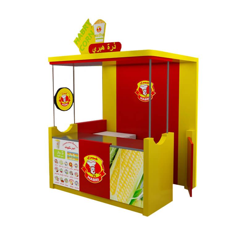 corn display kiosk