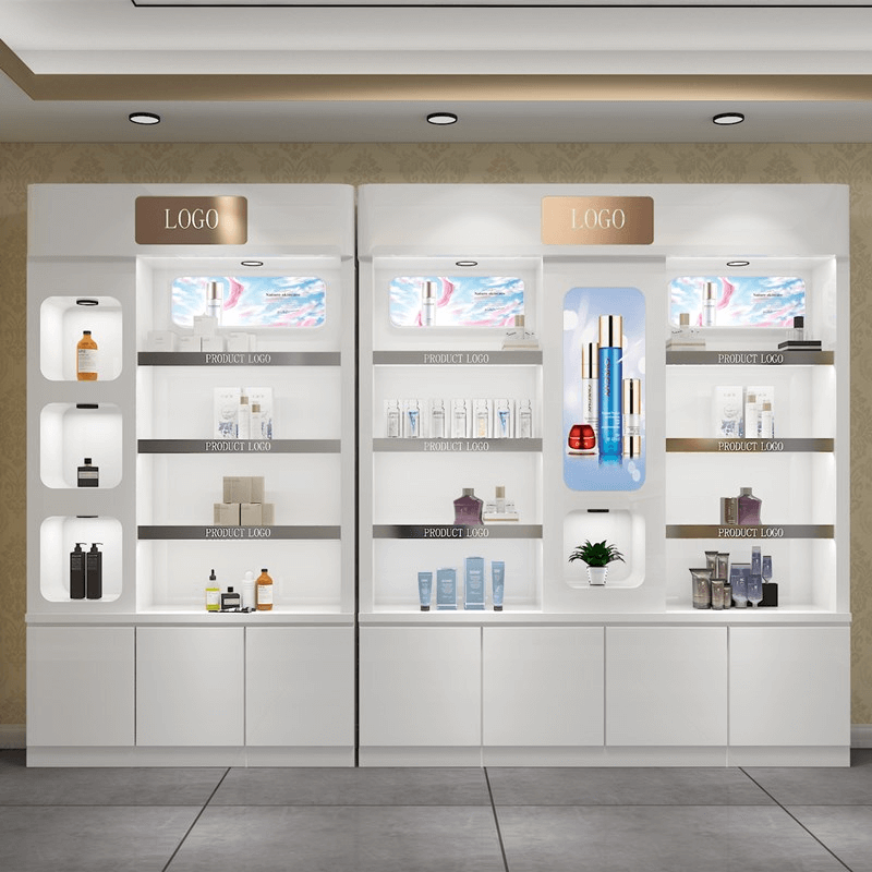 cosmetic wall display