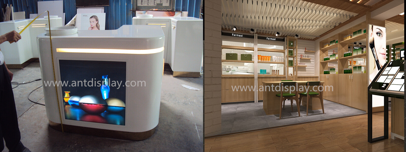 fashion cosmetic cabinet