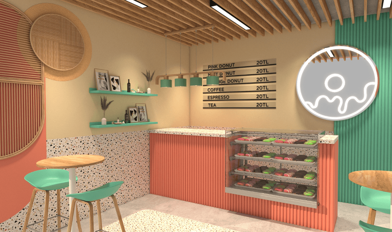 shop 3D design