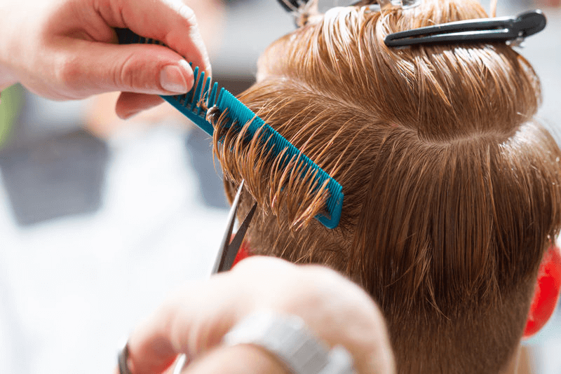 hair cut kiosk